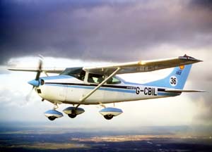 Cessna C182K G-CBIL - COPYRIGHT P.Starling